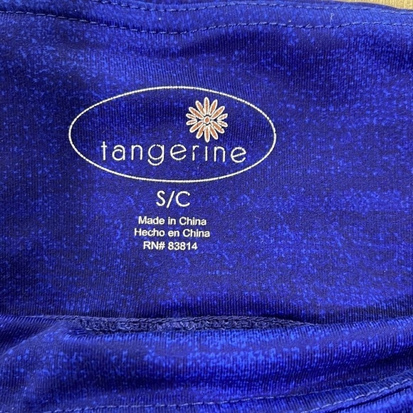 Tangerine Blue athletic pants/leggings (Capri) Size S/C. Excellent Condition. - Picture 2 of 5